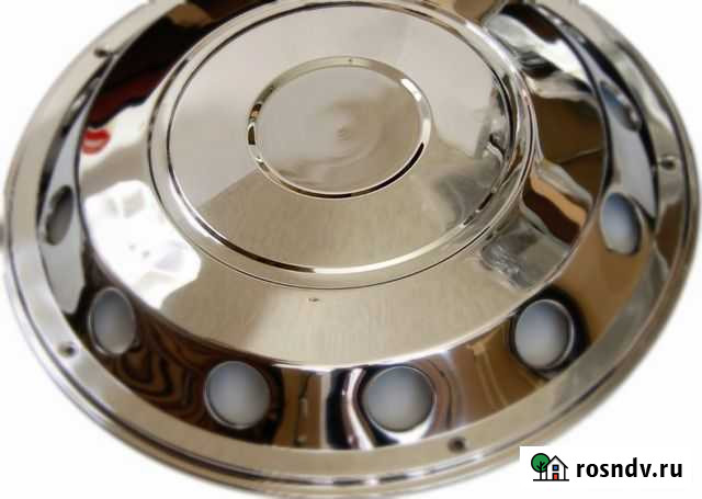 R17.5 декоративные колпаки, нержавеющая сталь. Фор Зеленоградск - изображение 1