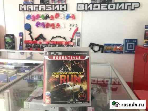 Need For Speed The Run PS3 Ковров