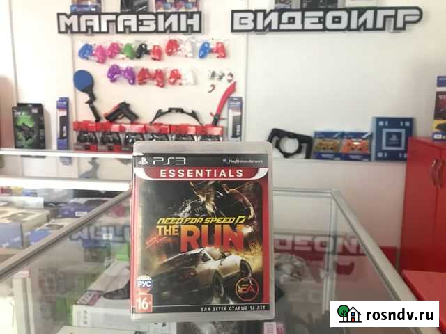 Need For Speed The Run PS3 Ковров - изображение 1