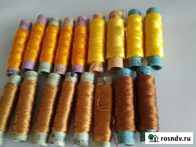 Нитки для вышивания на машинке Барнаул - изображение 1