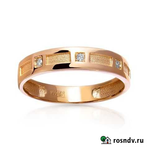 Золотое кольцо с бриллиантами Брянск - изображение 1