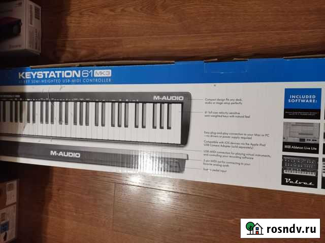 Миди клавиатура 61 M-Audio Keystation 61 MK3 Сочи - изображение 1