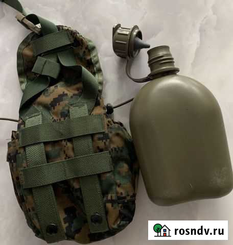 Usmc фляга с чехлом армии США Владивосток - изображение 1