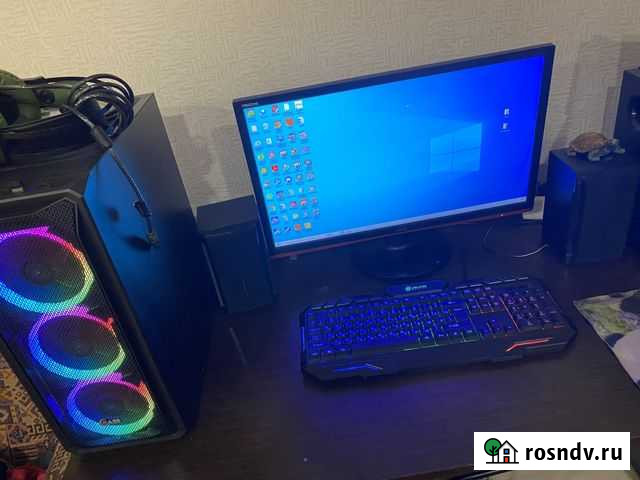 Игровой пк с монитором и клавиатурой или обмен на Йошкар-Ола - изображение 1