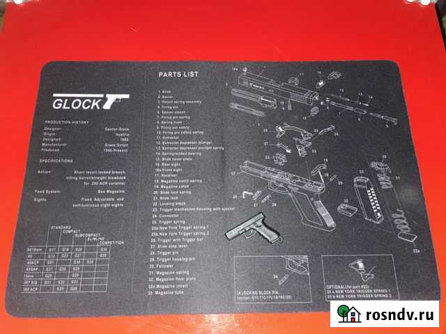 Коврик И Брелок Glock Серпухов - изображение 1
