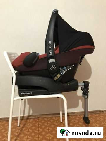 Автолюлька maxi cosi pebble + база isofix Элиста - изображение 1