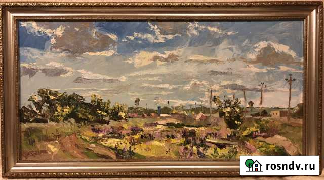 Картина Ситцевый июль Оренбург - изображение 1