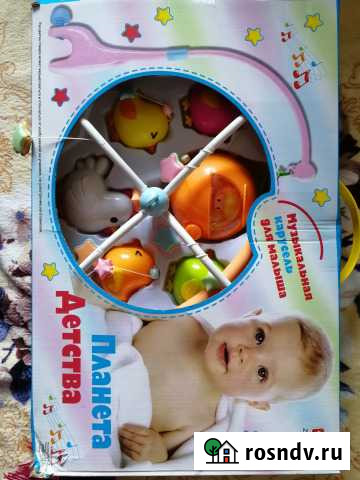 Продам музыкальный мобиль в кроватку Благовещенск - изображение 1