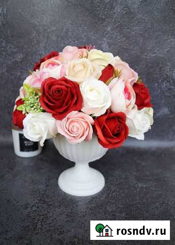 Букет из мыла подарок цветы интерьерная композиция Саратов - изображение 1