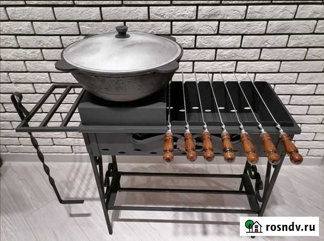 Мангал качественный, разборный, для дома и дачи Набережные Челны - изображение 1