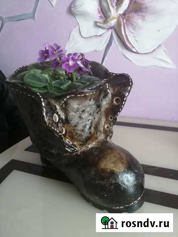 Ботинок, кашпо Кемерово - изображение 1