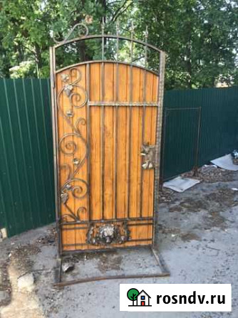 Калитка с кованными элементами Кузнецк - изображение 1