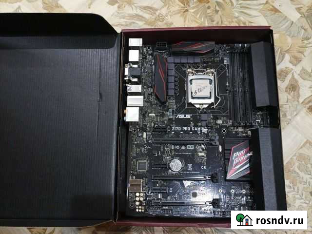 Asus z170 pro gaming + i5 6600k Астрахань - изображение 1