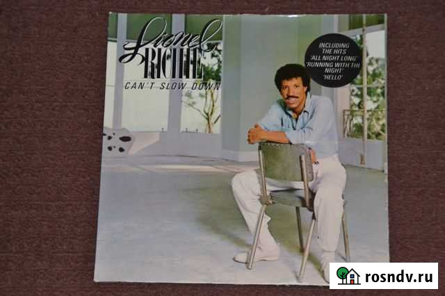 Lionel Richie - Cant Slow Down (1983) Костомукша - изображение 1