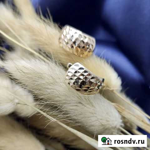 Серьги. Золото 585 пробы Братск - изображение 1