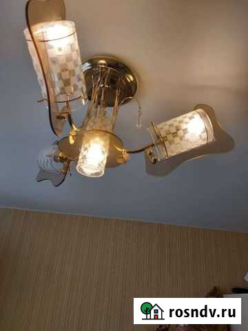 Люстра потолочная 4х- рожковая цоколь е27 Самара - изображение 1