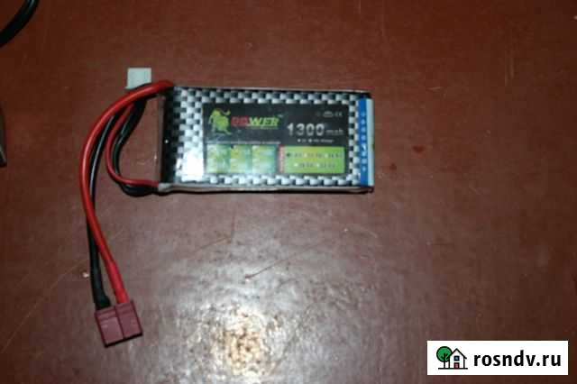 Li-Po аккумулятор 7.4 В 1300 ма\ч Симферополь - изображение 1