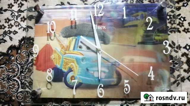 Часы настенные детские Тачки Улан-Удэ - изображение 1