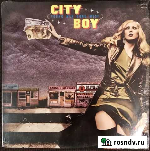 Винил пластинка City Boy-Young men gone west Красногорск - изображение 1