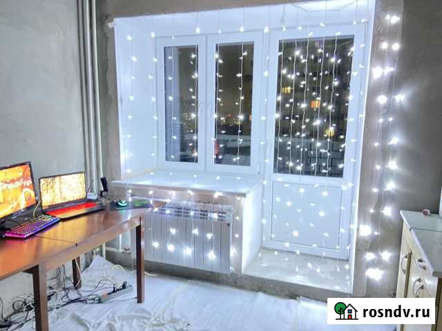 Гирлянда штора 3 на 3 белая Бесплатная доставка Киров - изображение 1