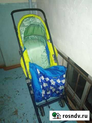 Детские санки коляска Усть-Катав - изображение 1