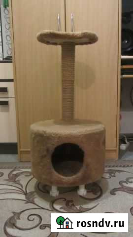 Домик для кошки с когтеточкой Златоуст - изображение 1