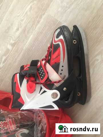 Коньки детские 35-38 Иркутск - изображение 1