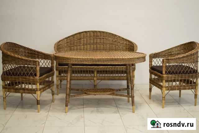 Набор плетенной мебели из натуральной лозы Боярин Киров - изображение 1