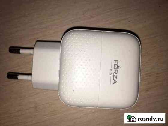 Вилка, втулка на 2 usb Серов