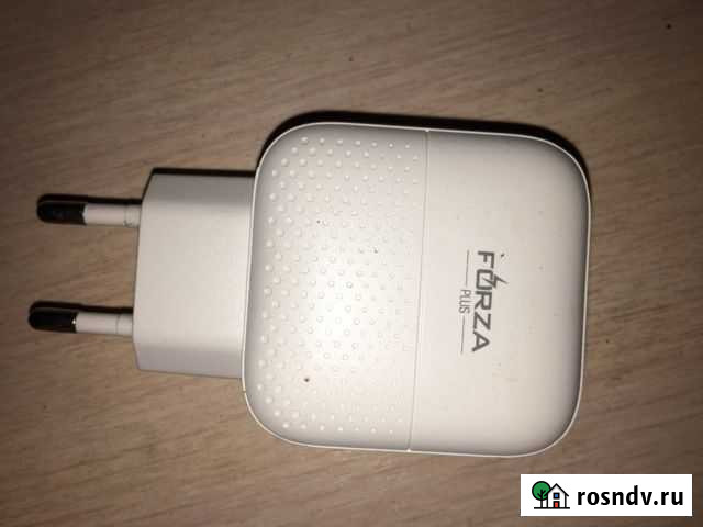 Вилка, втулка на 2 usb Серов - изображение 1