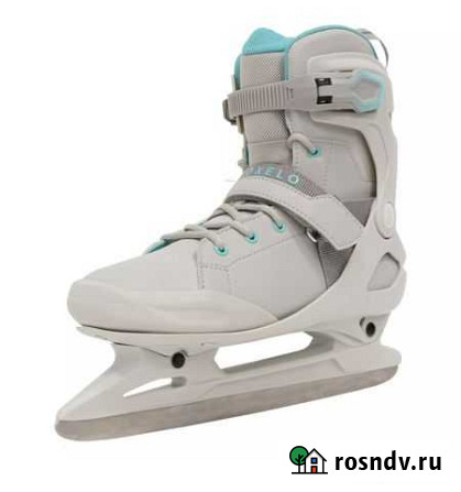 Коньки ледовые женские decatlon FIT500 oxelo Пушкино - изображение 1