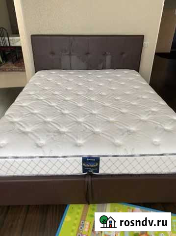 Кровать с подъёмным механизмом и матрас Благовещенск - изображение 1