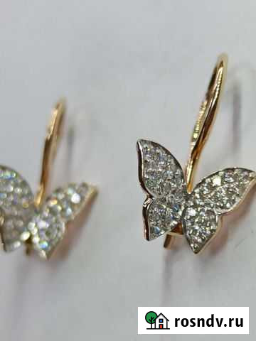 Золотые серьги детские Смоленск - изображение 1