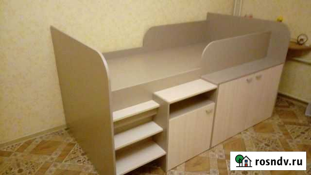 Кровать Чердак со Шкафом Липецк - изображение 1