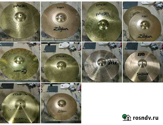 Тарелка райд креш хай хет Казань - изображение 1