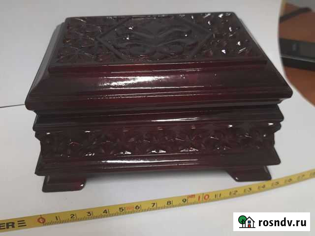 Шкатулка деревянная СССР Ярославль - изображение 1