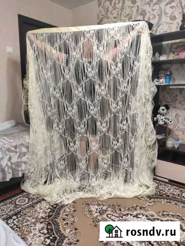 Шторы нитяные кисея с рисунком Вологда - изображение 1