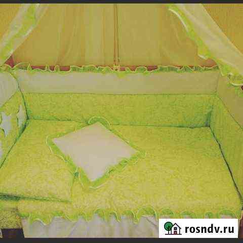 Комплект на детскую кровать Леваши