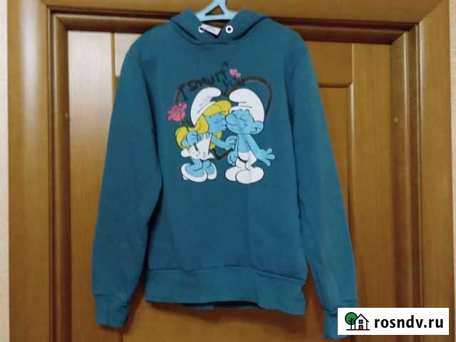 Толстовка на флисе,р 42.М,I puffi Владимир - изображение 1