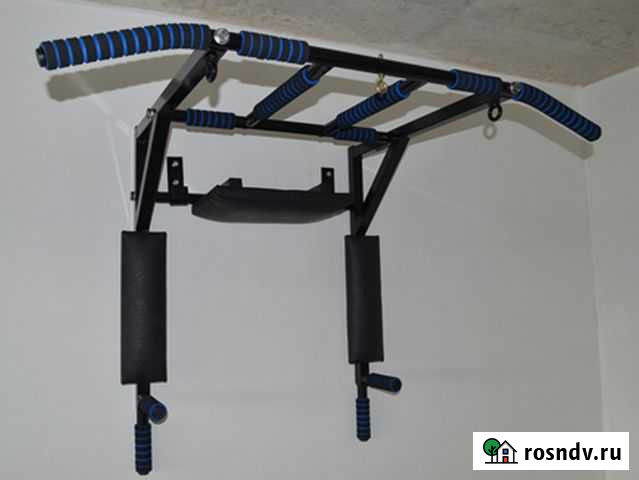 Турник 3в1 Усиленный Разборный Power черный Воронеж - изображение 1