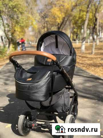 Коляска indigo marco city 3 в 1 Оренбург - изображение 1