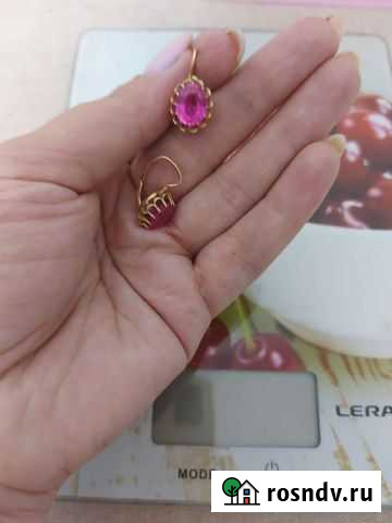 Серьги и кольцо СССР Самара - изображение 1