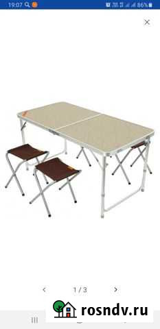 Складной стол со стульями Тамбов - изображение 1