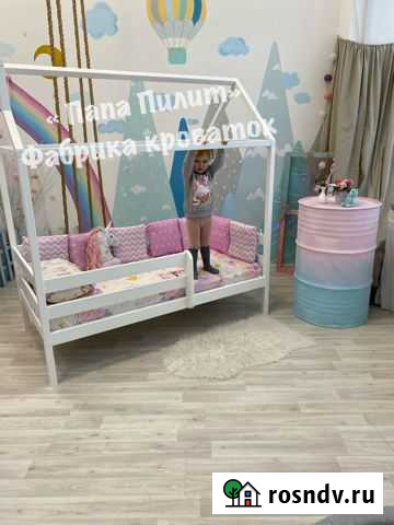Кровать детская. Массив березы Киров - изображение 1