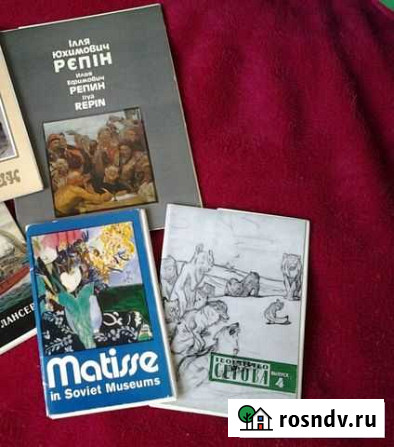 Матисс.Репин. Серов. Наборы открыток. СССР Новосибирск - изображение 1