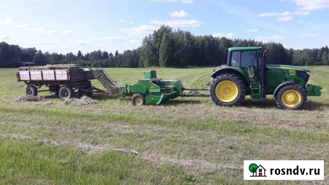 Сено В тюках 18-22кг Разнотравье 2021 Высоковск - изображение 1