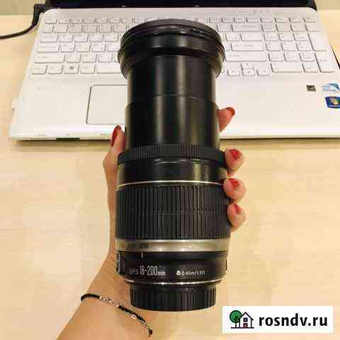 Объектив canon 18-200 Тула