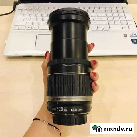 Объектив canon 18-200 Тула - изображение 1