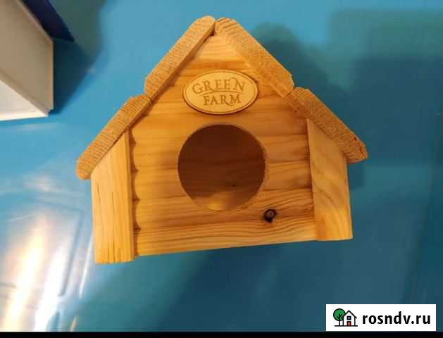 Домик деревянный,для грызунов Видное - изображение 1
