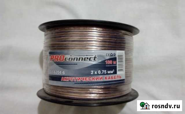 Кабель акустический силиконовый 2х0.75 медь Белгород - изображение 1